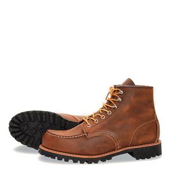 Red Wing Heritage Roughneck - Bordove 6 Inch Cizmy Panske, RW037SK